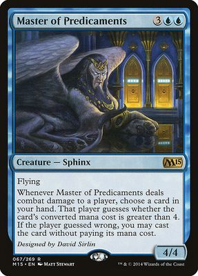 Master of Predicaments Master of Predicaments
