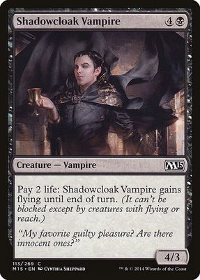 Shadowcloak Vampire Shadowcloak Vampire