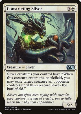 Constricting Sliver Constricting Sliver