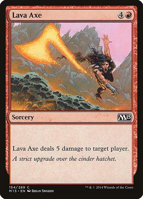 Lava Axe Lava Axe