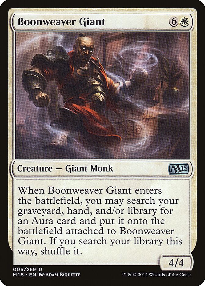 Boonweaver Giant Boonweaver Giant