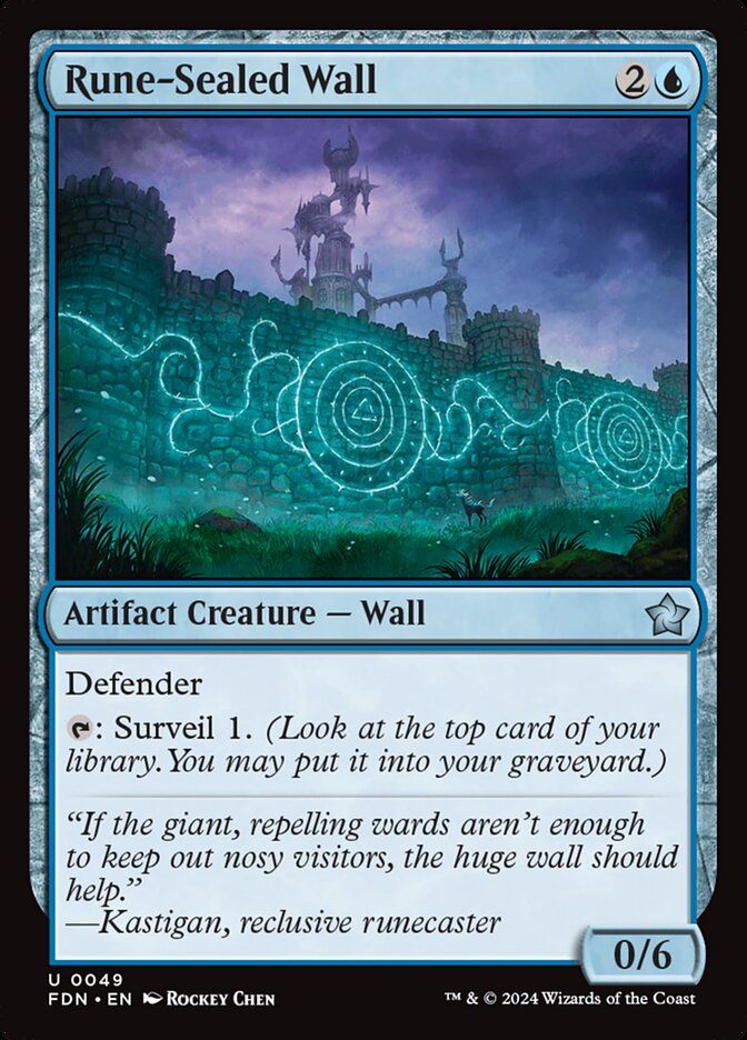 Rune-Sealed Wall Rune-Sealed Wall