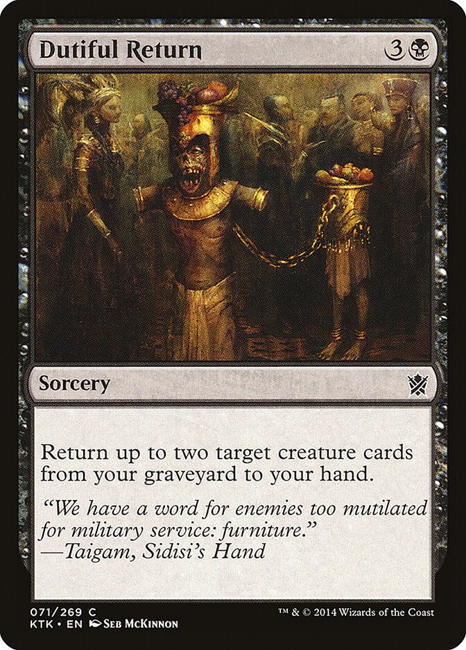 Dutiful Return Dutiful Return