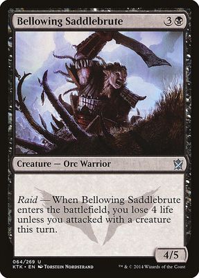 Bellowing Saddlebrute Bellowing Saddlebrute