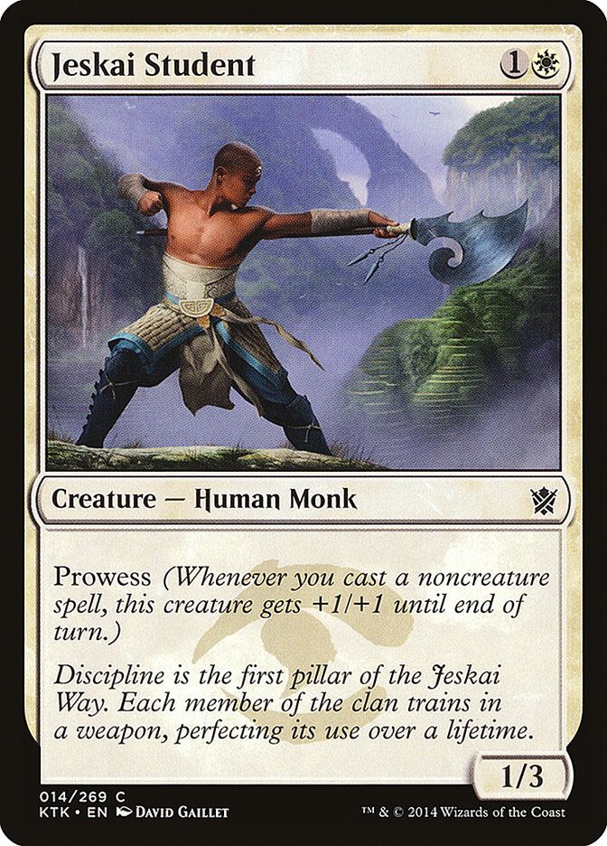 Jeskai Student Jeskai Student