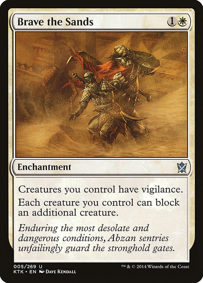 Brave the Sands Brave the Sands