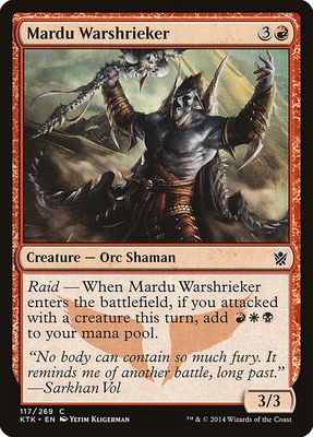 Mardu Warshrieker Mardu Warshrieker