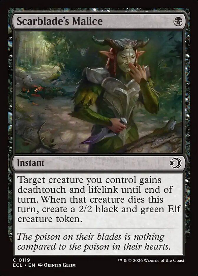 Scarblade's Malice Scarblade's Malice
