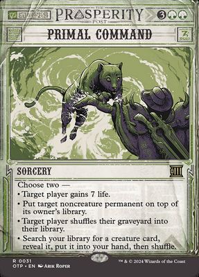 Primal Command Primal Command