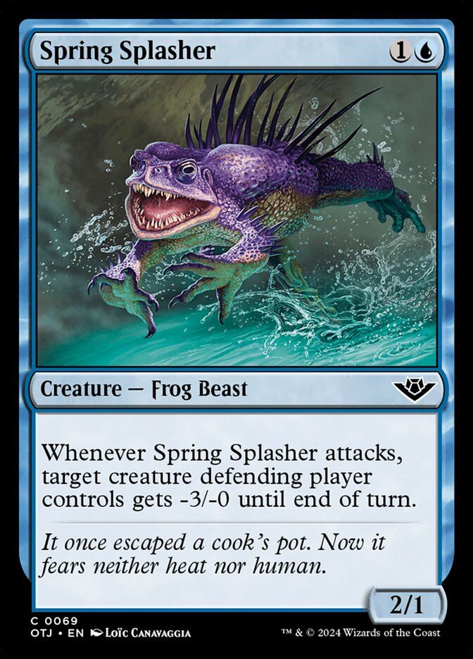 Spring Splasher Spring Splasher