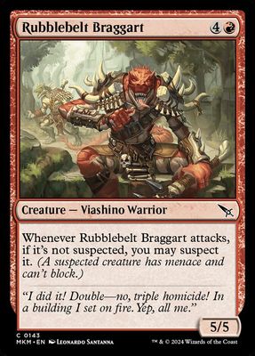 Rubblebelt Braggart Rubblebelt Braggart