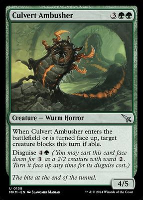 Culvert Ambusher Culvert Ambusher