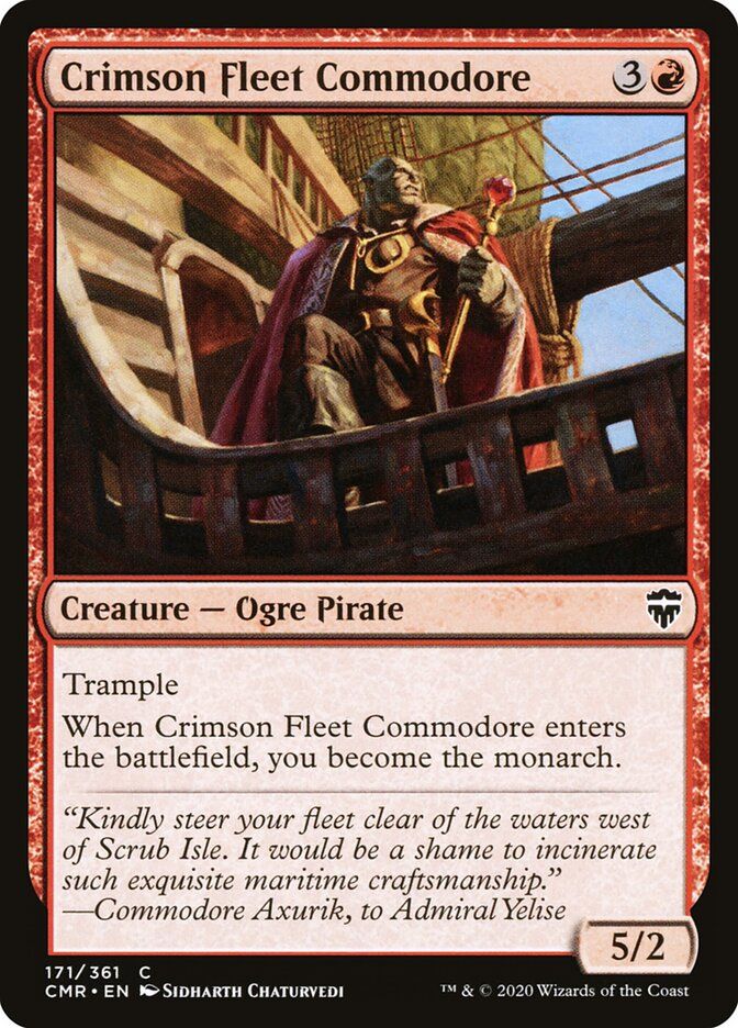 Crimson Fleet Commodore Crimson Fleet Commodore