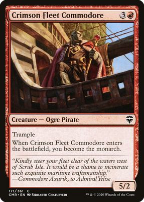 Crimson Fleet Commodore Crimson Fleet Commodore