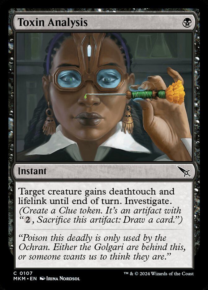 Toxin Analysis Toxin Analysis