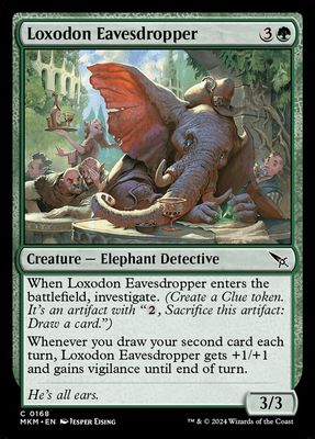 Loxodon Eavesdropper Loxodon Eavesdropper