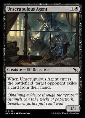 Unscrupulous Agent Unscrupulous Agent