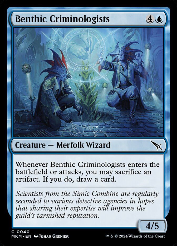 Benthic Criminologists Benthic Criminologists