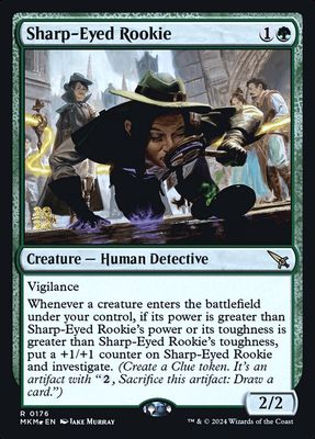 Sharp-Eyed Rookie Sharp-Eyed Rookie