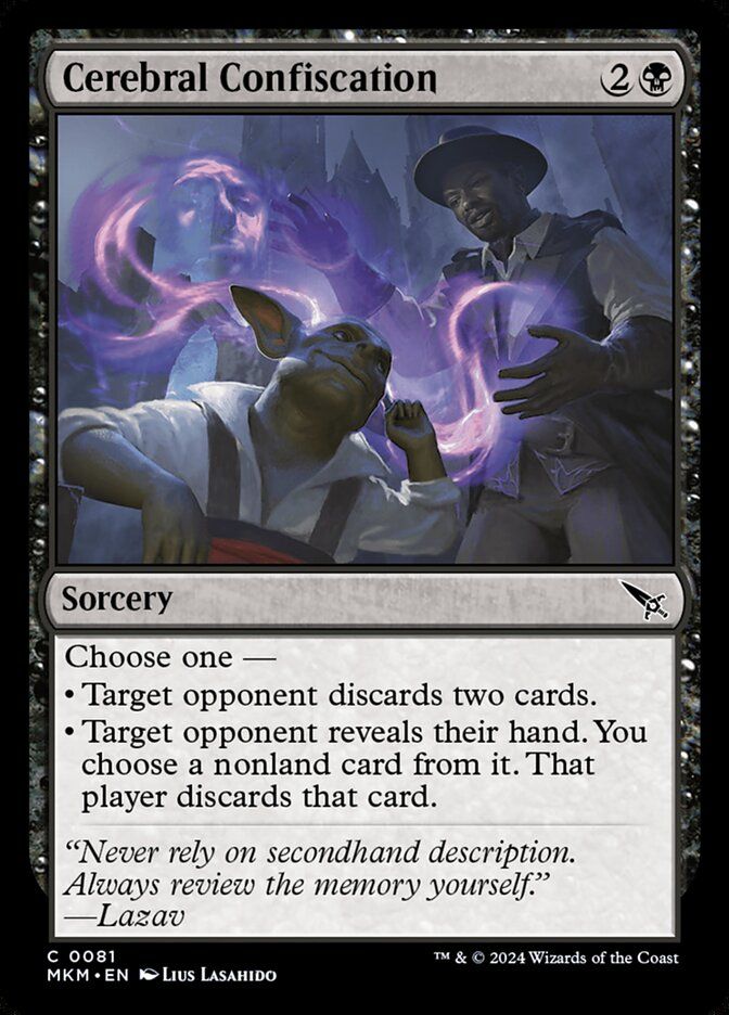 Cerebral Confiscation Cerebral Confiscation