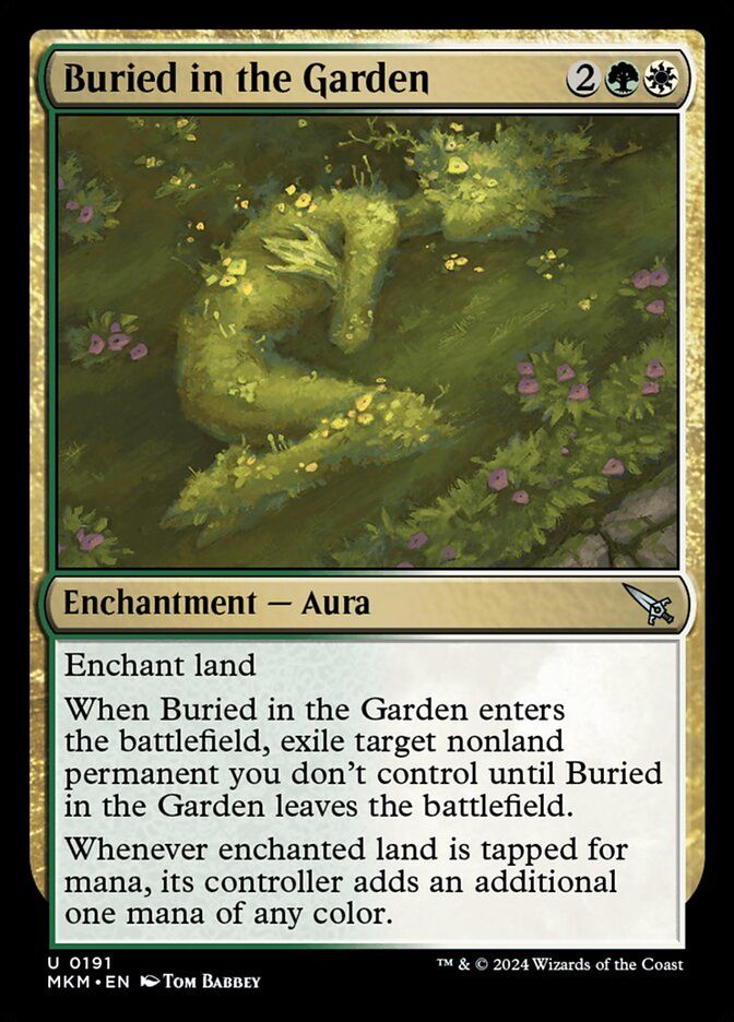 Buried in the Garden Buried in the Garden