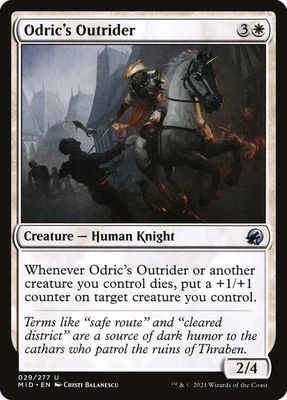 Odric's Outrider Odric's Outrider