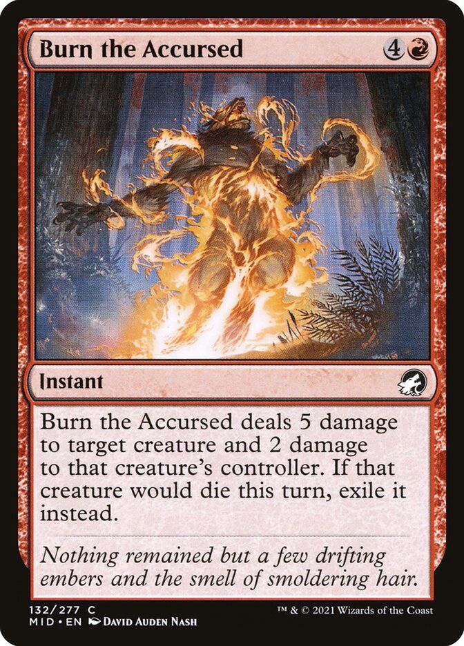 Burn the Accursed Burn the Accursed