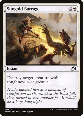 Sungold Barrage Sungold Barrage