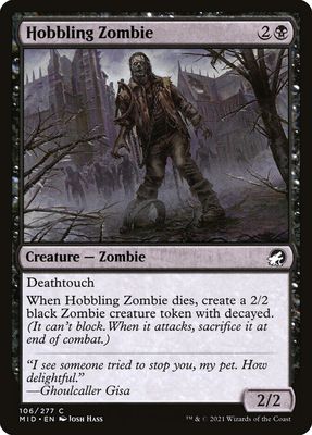 Hobbling Zombie Hobbling Zombie