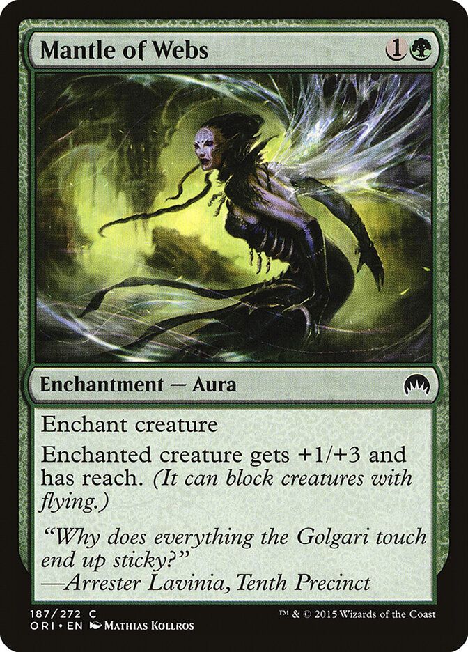 Mantle of Webs Mantle of Webs