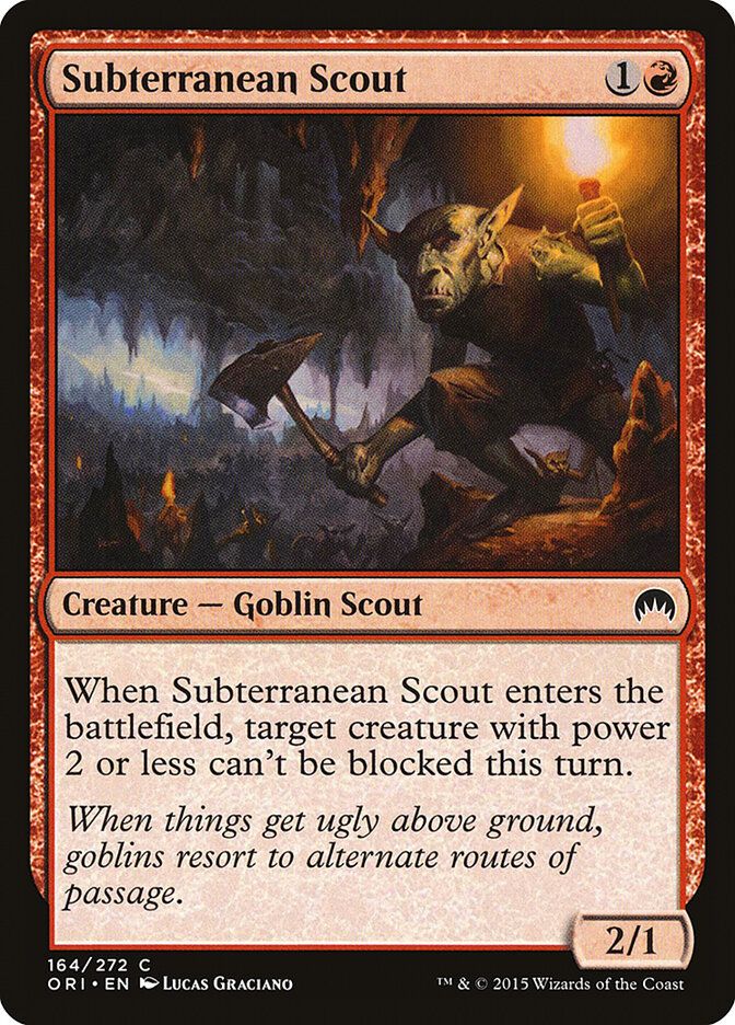 Subterranean Scout Subterranean Scout