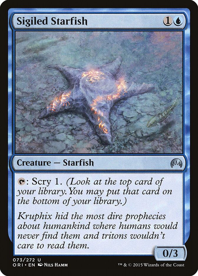 Sigiled Starfish Sigiled Starfish