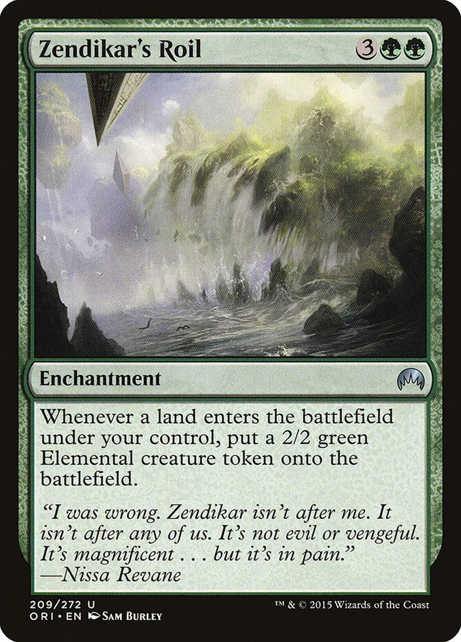 Zendikar's Roil Zendikar's Roil