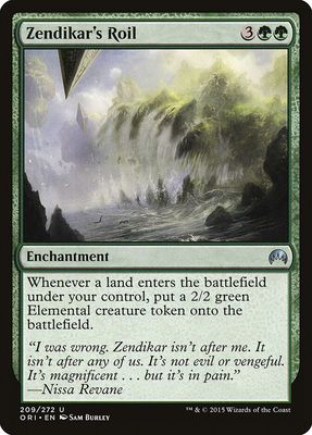 Zendikar's Roil Zendikar's Roil