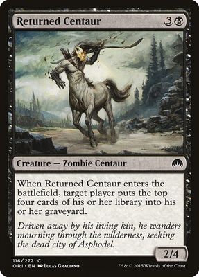 Returned Centaur Returned Centaur