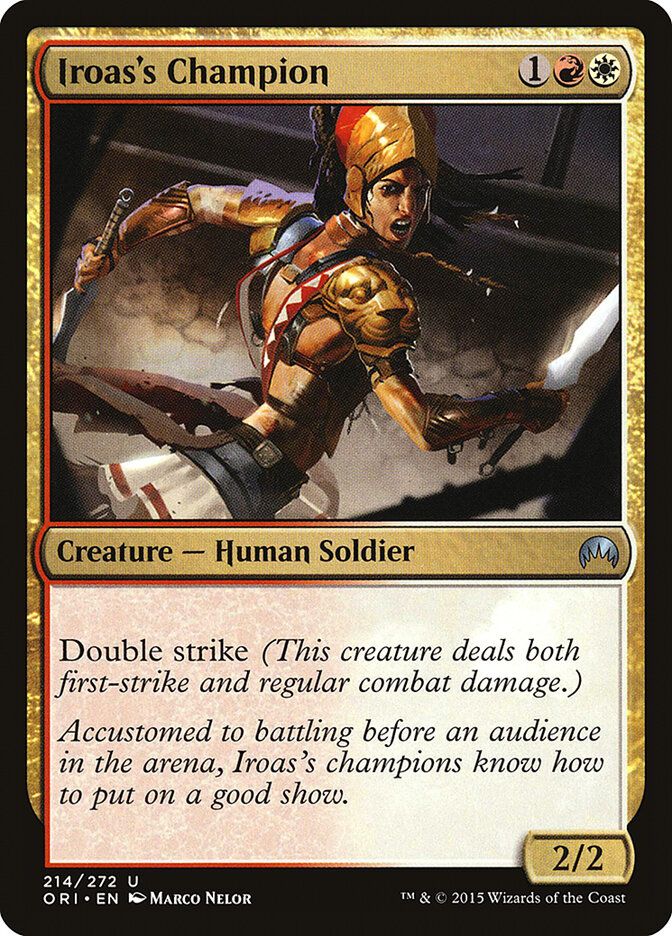 Iroas's Champion Iroas's Champion