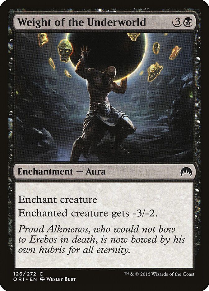 Weight of the Underworld Weight of the Underworld