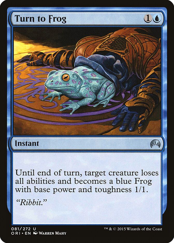 Turn to Frog Turn to Frog