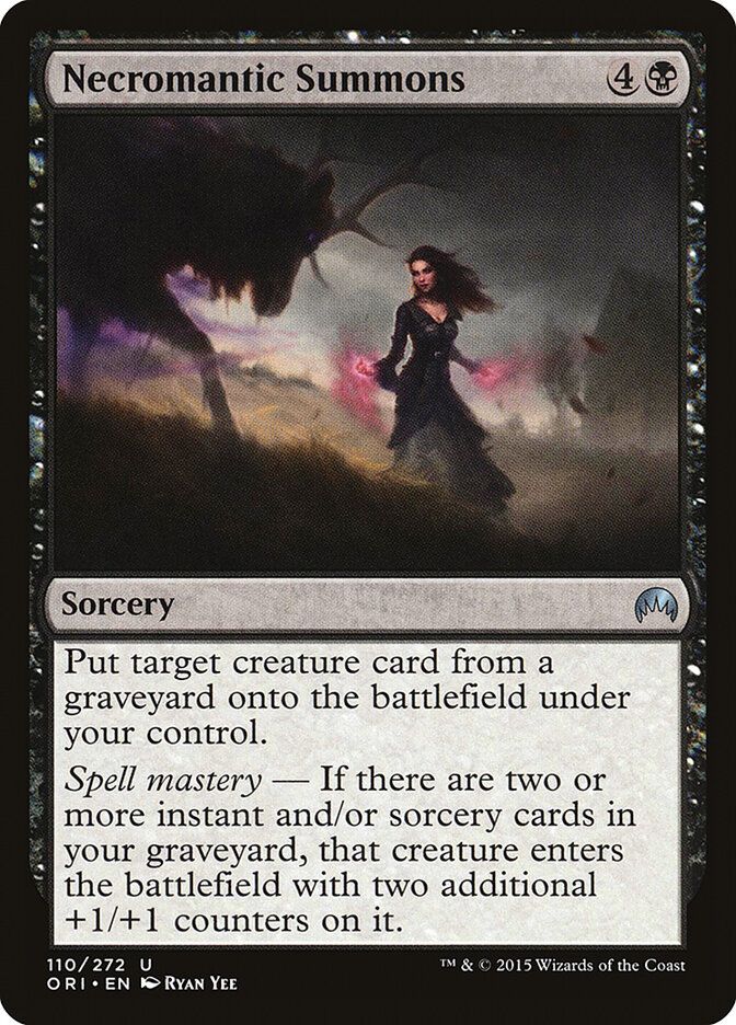 Necromantic Summons Necromantic Summons