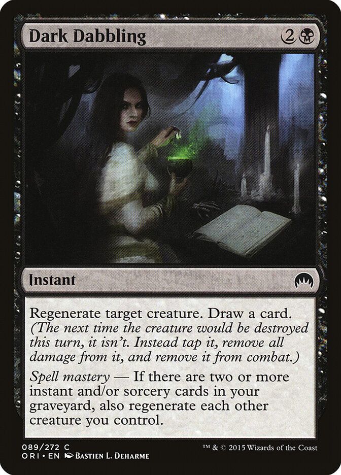 Dark Dabbling Dark Dabbling