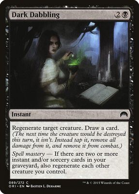 Dark Dabbling Dark Dabbling