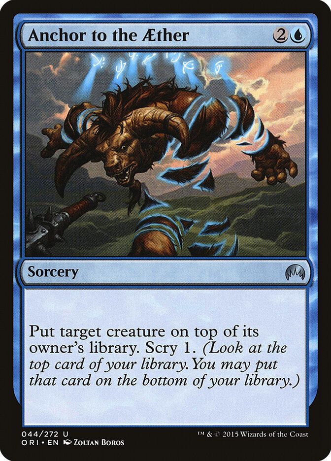 Anchor to the Aether Anchor to the Aether