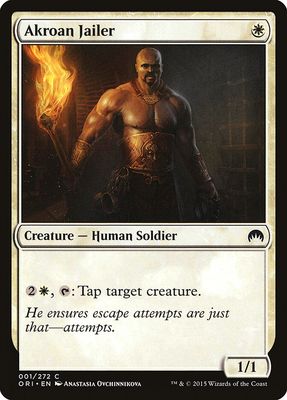 Akroan Jailer Akroan Jailer