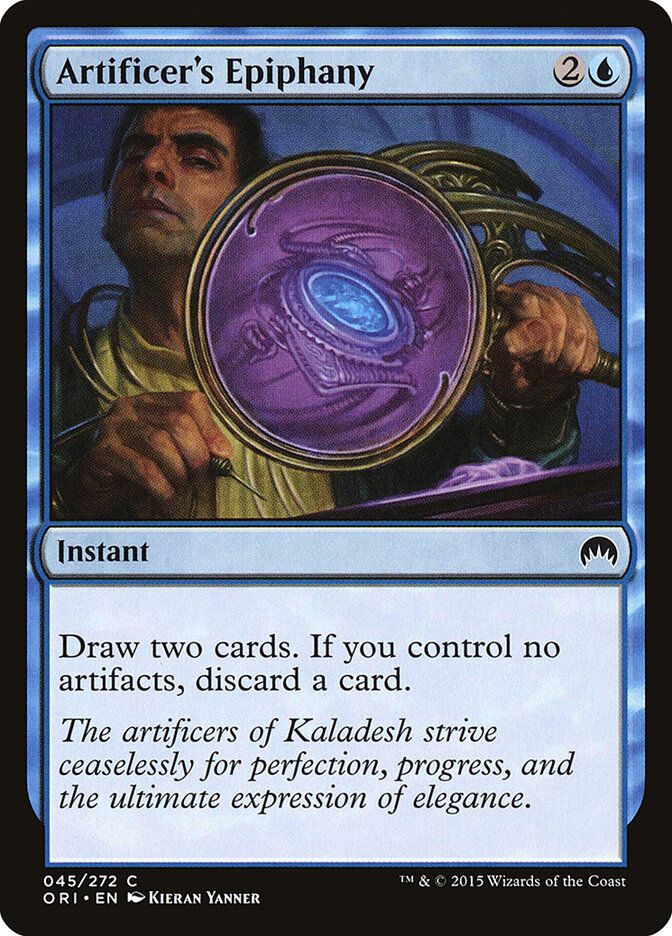 Artificer's Epiphany Artificer's Epiphany