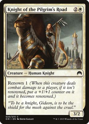 Knight of the Pilgrim's Road Knight of the Pilgrim's Road