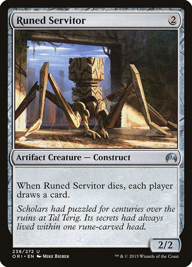 Runed Servitor Runed Servitor