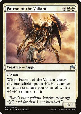 Patron of the Valiant Patron of the Valiant