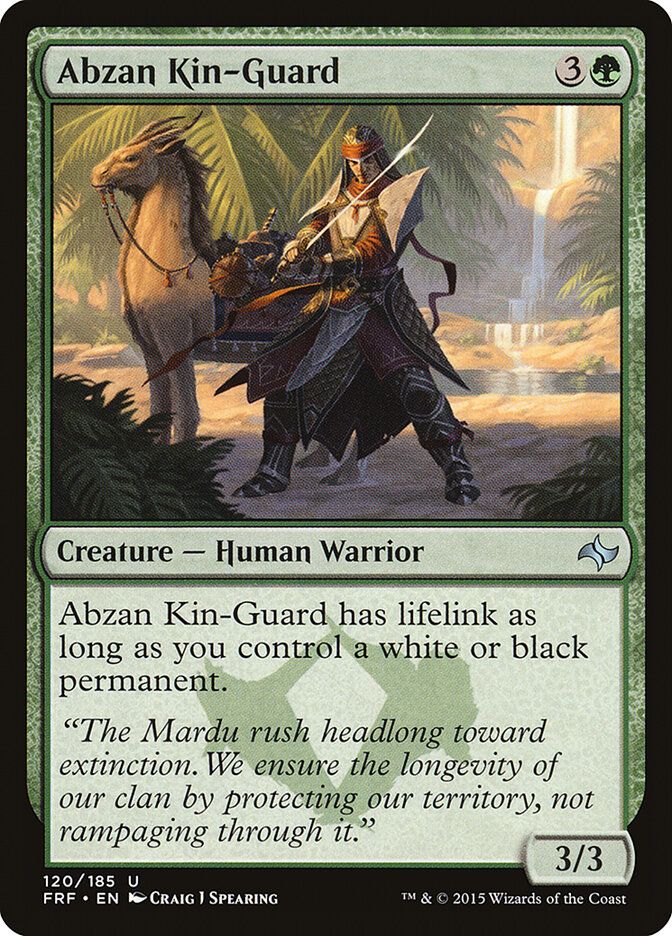 Abzan Kin-Guard Abzan Kin-Guard
