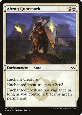 Abzan Runemark Abzan Runemark