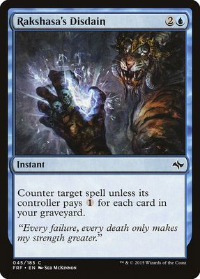 Rakshasa's Disdain Rakshasa's Disdain